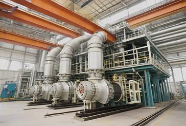 Generated image of a combined cycle gas turbine project