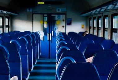 Train interior