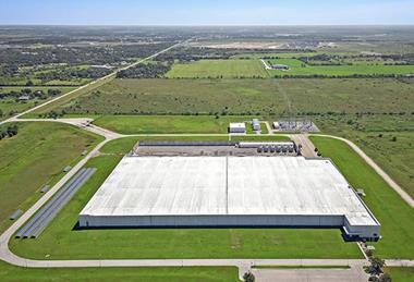 Aerial photo of Serverfarm's HOU1 data centre facility