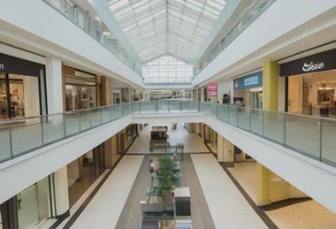Generated image of a retail centre