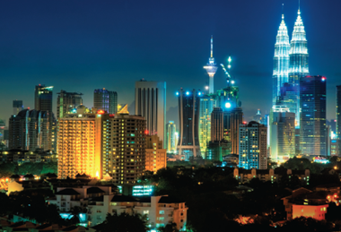 lights of kuala lumpur