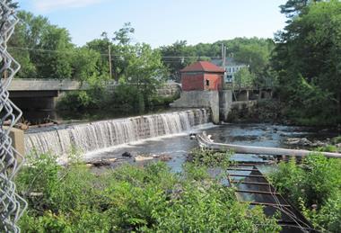 Eagle Creek's Hackett Mills - Dam and Gatehouse