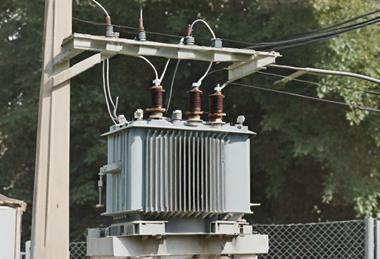 Generated image of an electricity transformer