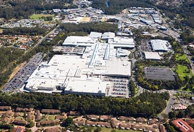 unmarked up Erina Fair aerial_Credit Lendlease