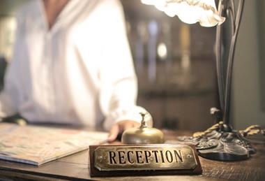 Hotel reception