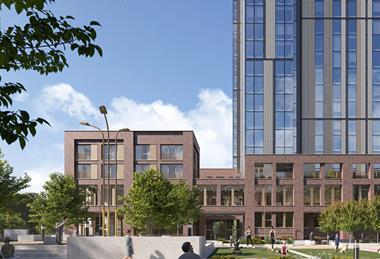 Cortland at Colliers Yard CGI by Binyan