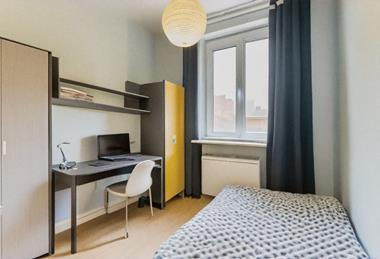 AI generated image of student accommodation