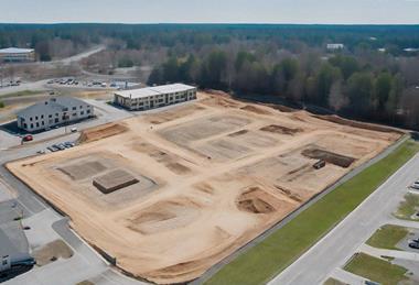 Mixed-use development site