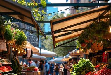 Open air retail