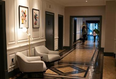 Hotel lobby