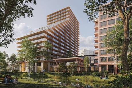 Artist impression Vonderpark Eindhoven_Credit CBRE IM
