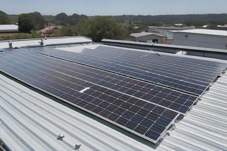 Generated image of rooftop solar