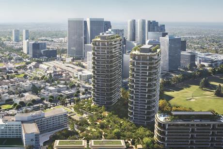 One Beverly Hills Aerial