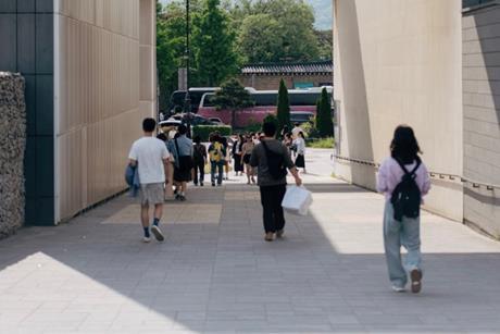 University students in Korea