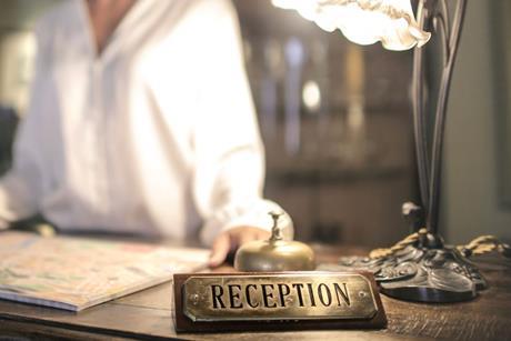 Hotel reception