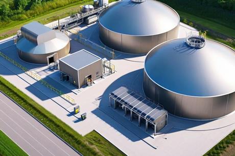 Biogas facility
