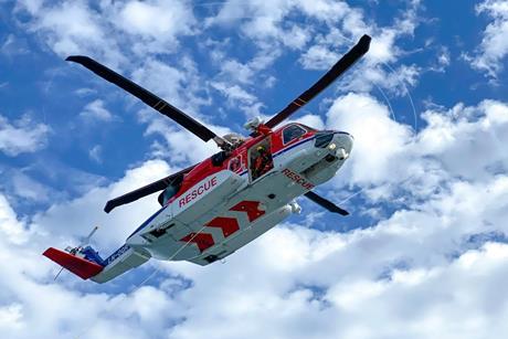Helicopter resue Credit Pexels