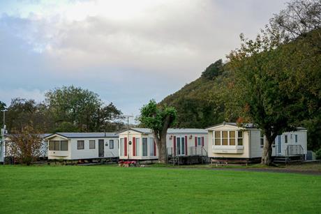Holiday park, mobile home
