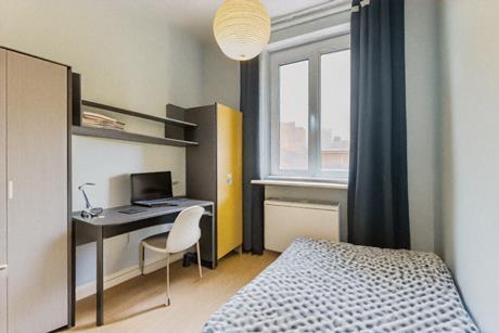 AI generated image of student accommodation