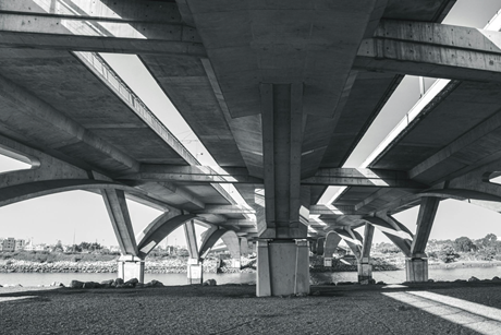 Bridge over body of water in Rabat, Rabat-Salé-Kénitra, Morocco