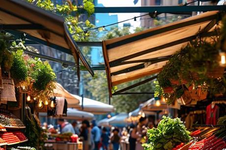 Open air retail