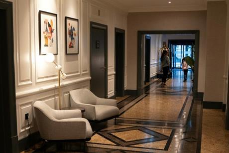 Hotel lobby