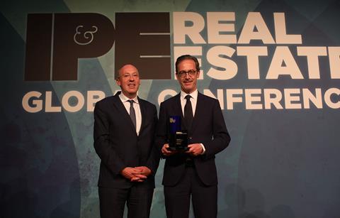 Trausch picked up the award for Outstanding Industry Contribution