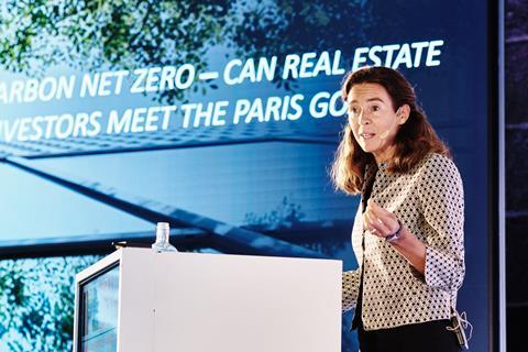 Sophie Van Oosterom at the IPE Real Estate Conference & Awards 2021