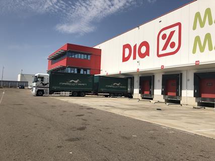 LaSalle DIA Logistics warehouse in Zaragoza