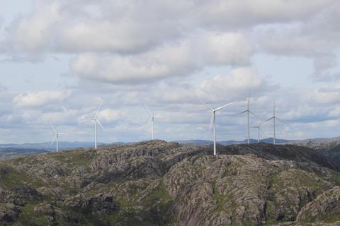 Tellenes Blackrock Wind Farm in Norway