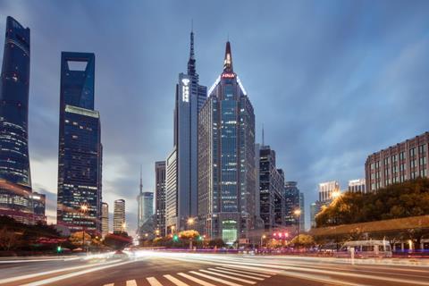 Pufa Tower in Shanghai