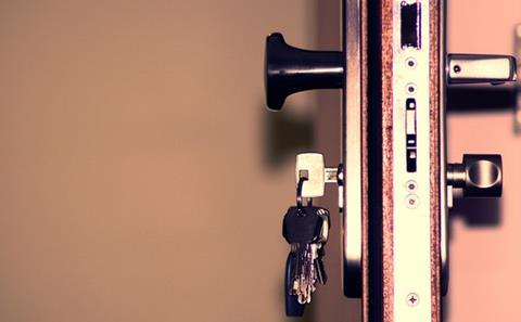 Door key, residential, multifamily