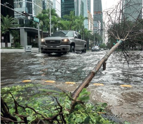 Flooding in Florida - severe weather can pose a serious risk to real estate