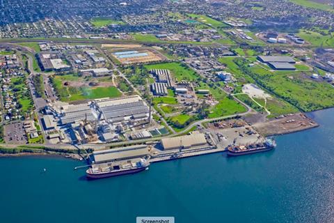 GeelongPort in Victoria, Australia