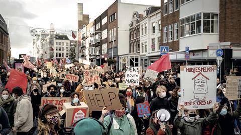 Housing protests in the Netherlands - 700,000 homes are in the hands of private investors