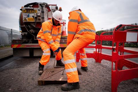 Thames Water is installing a new sewer in an Oxfordshire