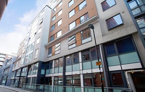 Therese House student accommodation in London that was co-owned by Harrison Street and GSA