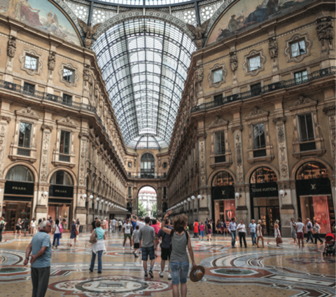 Milan's Galleria Vittorio Emanuele II