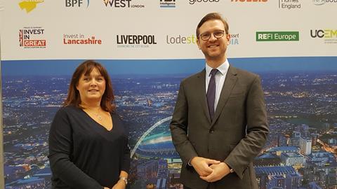 Katharine Glass, managing director, White Label and Luke Ward, head of growth, employment & skills, West London Alliance