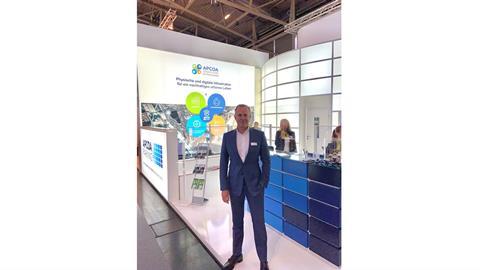 Apcoa CEO Philippe Op de Beeck at Expo Real