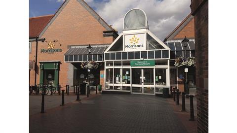 Morrisons supermarket in Newark, UK