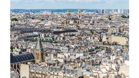 The asset is located in the Le Marais district of Paris