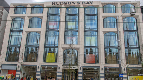 Hudson''s Bay flagship store in Amsterdam