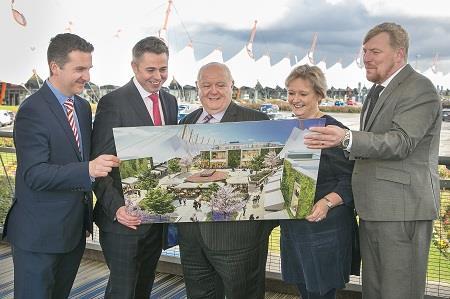 official breaking ground on the 102m expansion of mcarthurglen designer outlet ashford