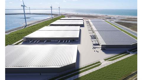 Smartlog Maasvlakte distribution centre, Rotterdam port