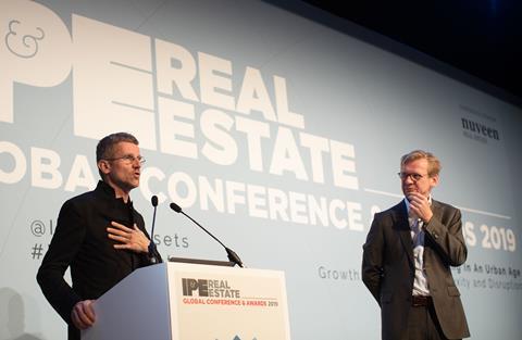 Carlo Ratti (left) and Piet Eichholtz, IPE Real Estate Global Conference & Awards 2019