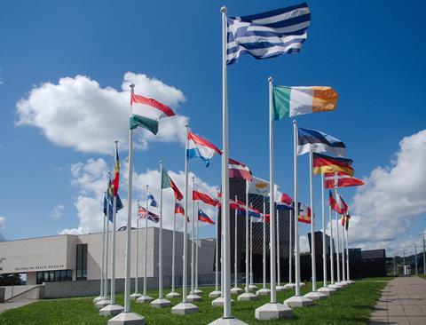 flags of eu countries
