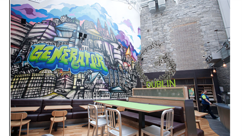 Generator hostel, Dublin