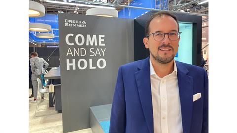 Steffen Szeidl, CEO of Drees & Sommer: ''There is a lot of uncertainty in the market''