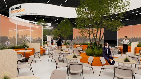 Holland Metropole stand at Expo Real 2024